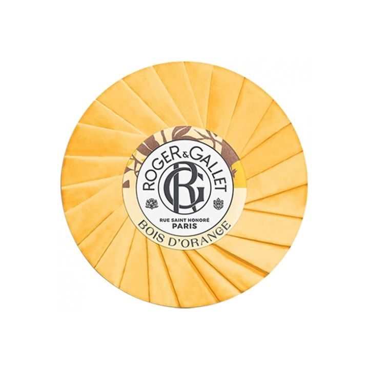 Savon parfumé bois d'orange Roger & Gallet - pain de 100 g