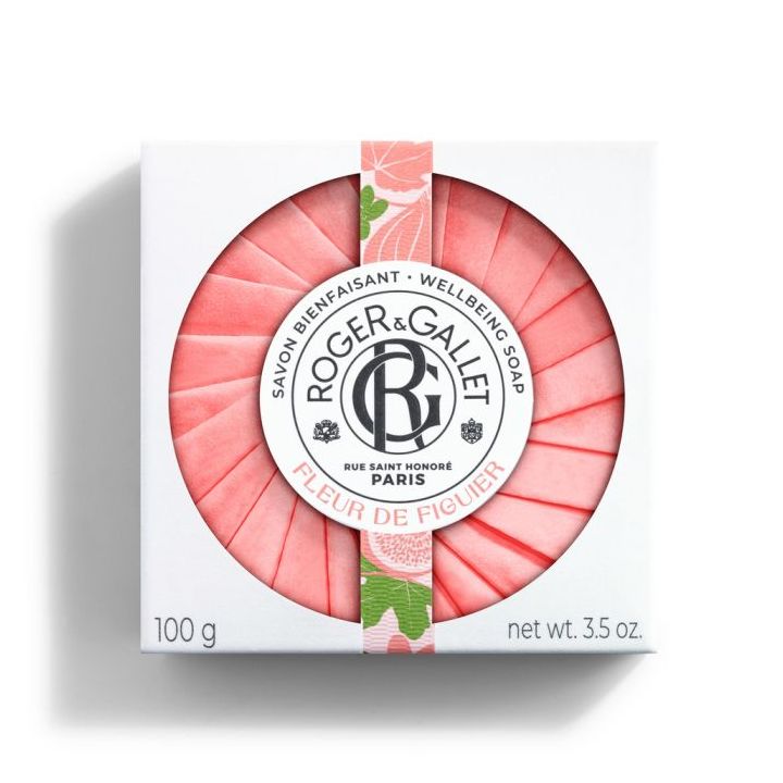 Savon parfumé fleur de figuier Roger & Gallet - pain de 100 g