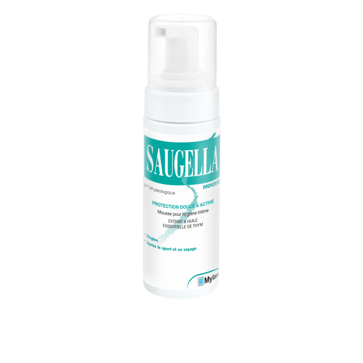 Mousse pour l'hygiène intime Saugella - flacon de 150 ml