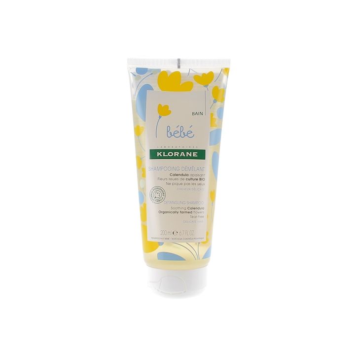 Shampooing démélant Klorane Bébé - tube de 200 ml