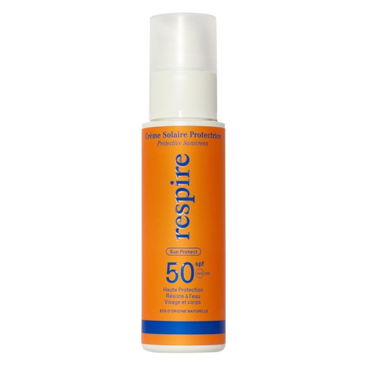 Crème solaire protectrice SPF 50 Respire - spray de 100ml
