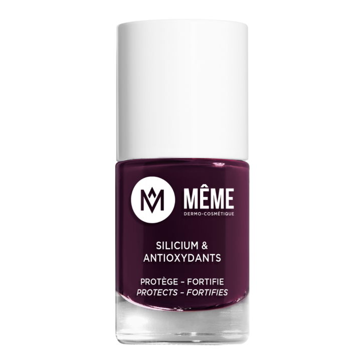 Vernis à ongles aubergine 08 nathalie Même - flacon de 10 ml