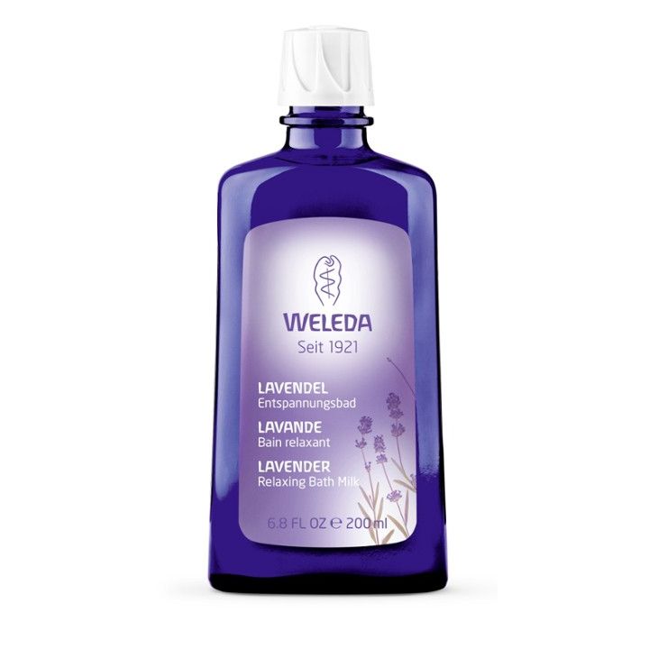 Bain relaxant à la lavande Weleda - flacon de 200 ml