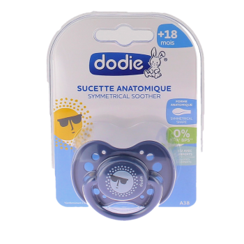 Sucette anatomique +18mois Dodie - une sucette
