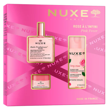 Coffret rose à l'infini Nuxe - coffret de 3 produits