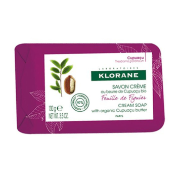 Savon crème feuille de figuier Klorane - pain de 100g