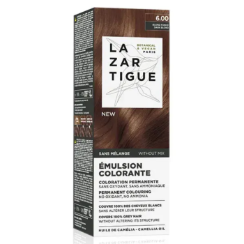 Émulsion colorante 6.00 blond foncé Lazartigue - tube de 60ml
