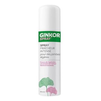 Spray fraîcheur intense jambes légères Ginkor - spray de 125ml
