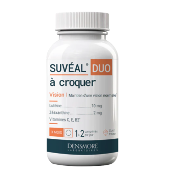 Suvéal duo à croquer vision Densmore - pot de 90 comprimés
