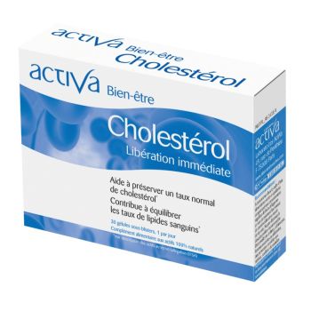 Activa bien-être cholesterol - boite de 30 gélules