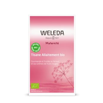 Tisane d'allaitement arôme fruits rouges Weleda - boîte de 20 sachets