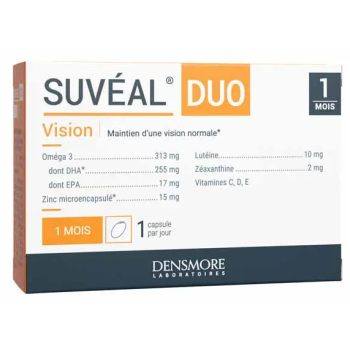 Suvéal duo vision Densmore - boîte de 30 capsules