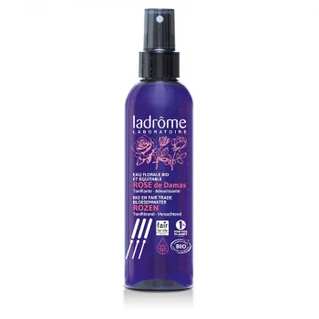Eau florale de rose de Damas bio Ladrôme - spray de 200ml 