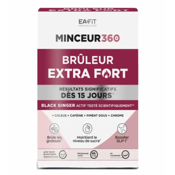 Minceur 360 brûleur extra fort Eafit - boite de 60 comprimés