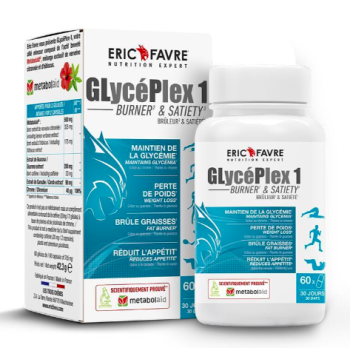 GLycéPlex 1 brûleur et sasiété Eric Favre - boîte de 60 gélules