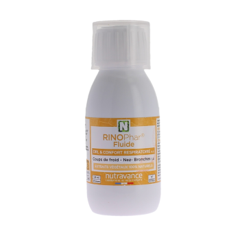 Rinophar fluide orl & confort respiratoire Nutravance - flacon de 125ml