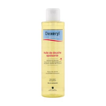 Huile de douche apaisante Dexeryl Essentiel - flacon de 200ml