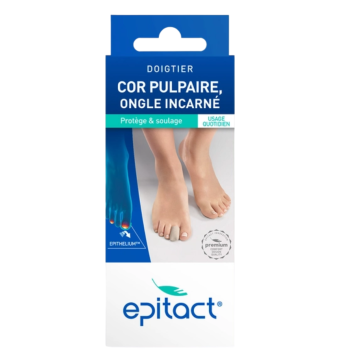 Doigtier cor pulpaire ongle incarné taille M Epitact - boîte d'1 unité 