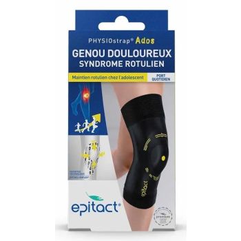 Genouillère Physiostrap Ados genou douloureux syndrôme rotulien Epitact - 1 genouillère