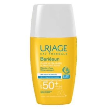 Bariésun fluide solaire ultra léger SPF50+ Uriage - tube de 30ml