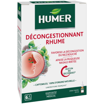 Décongestionnant rhume Humer - spray nasal de 20 ml