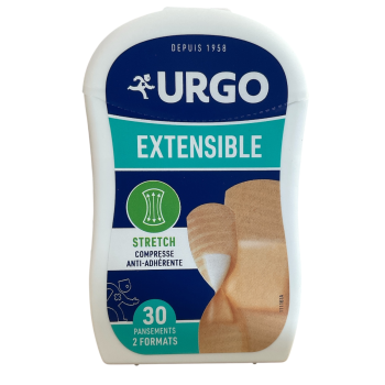 Pansement extensible Urgo - boite de 30 pansements