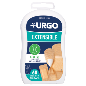 Pansements extensibles Urgo - 60 pansements