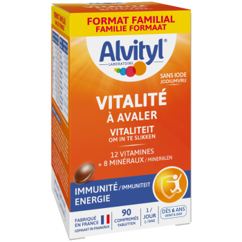 Vitalité à avaler Alvityl - boîte de 90 comprimés à avaler