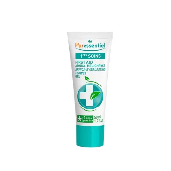 1ers soins arnica-hélichryse gel Puressentiel - tube de 50ml