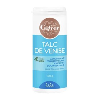 Talc de venise bébé Gifrer - flacon de 100g