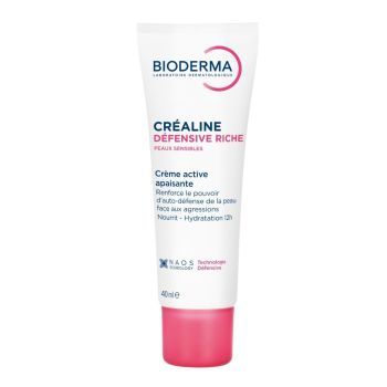 Créaline défensive riche crème active apaisante Bioderma - tube de 40ml