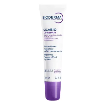 Cicabio Lip Repair baume lèvres réparateur Bioderma - tube de 10ml