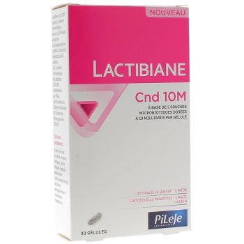 Lactibiane Cnd 10 M Pileje - boîte de 30 gélules