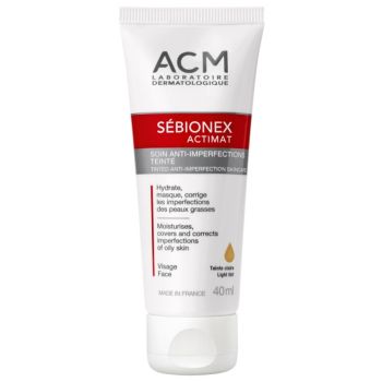Sébionex Actimat soin anti-imperfections teinte claire ACM - tube de 40ml