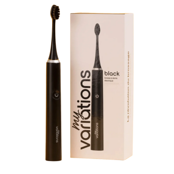 Brosse à dents électrique noire MyVariations - une brosse à dents