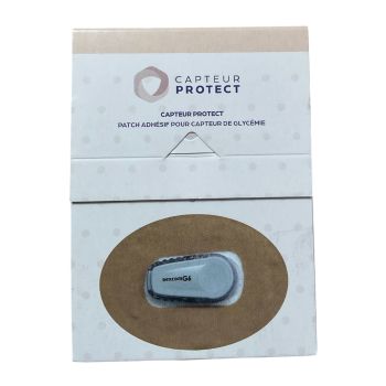 Patch adhésif Capteur Protect Dexcome - boîte de 6 patchs