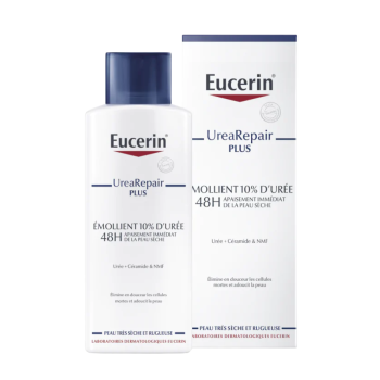 Complete repair emollient réparateur 10% urée Eucerin - flacon de 250 ml