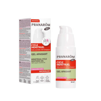 Gel apaisant cycle menstruel bio aromalgic Pranarom - tube de 30ml