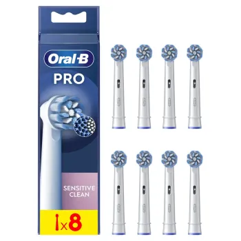 Pro sensitive clea brossettes brosse à dents électrique Oral-B - 8 brossettes