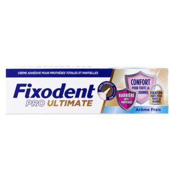 Crème adhésive Fixodent pro ultimate arôme frais - tube de 40g