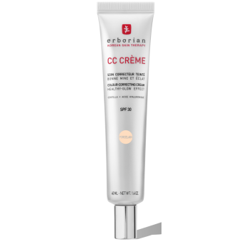 CC crème soin correcteur teinté SPF30 teinte porcelain Erborian - tube de 40ml