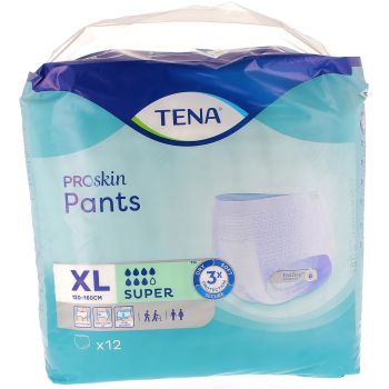 Proskin Pants Super taille XL Tena - sachet de 12 protections