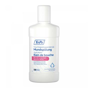 Bain de bouche hydratant bouche sèche TePe - flacon de 500ml