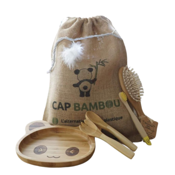 Bambin box Cap Bambou - coffret contenant 3 produits