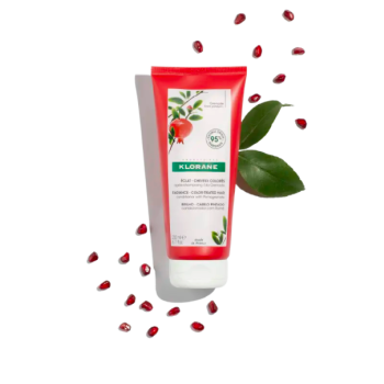 Baume après-shampooing Grenade éclat couleur Klorane - tube de 200 ml