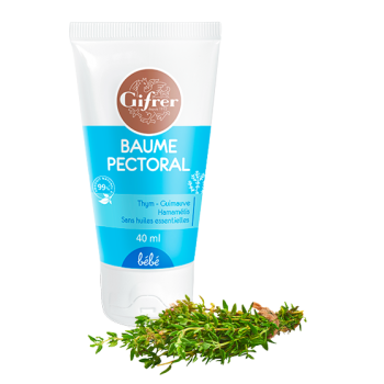 Baume pectoral bébé Gifrer - tube de 40 ml