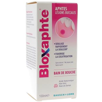 Bioxaphte Bain de bouche Bausch Lomb - flacon de 100 ml