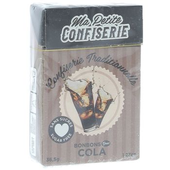 Bonbons au cola sans sucre Ma Petite Confiserie - boite de 36,5 g