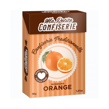Bonbons orange Ma petite confiserie - boîte de 36,5 g
