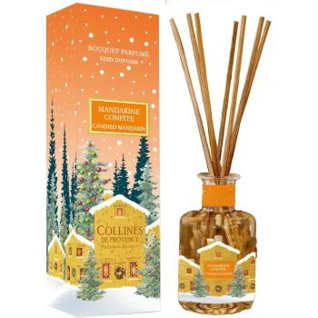 Bouquet parfumé Mandarine confite Collines de Provence - flacon de 100ml